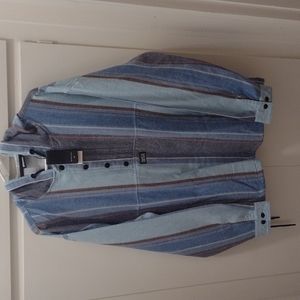 Quiksilver hooded pancho style vintage style super soft jacket with tags.....